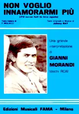 download the accordion score Non voglio innamorarmi piu (I'll never fall in love again) in PDF format