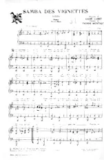 download the accordion score Samba des vignettes in PDF format