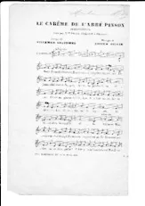 descargar la partitura para acordeón Le carême de l'abbé Pinson en formato PDF