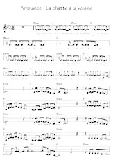 download the accordion score La chatte à la voisine in PDF format