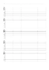 download the accordion score Partition tablature vierge accordeon diatonique basse en haut in PDF format