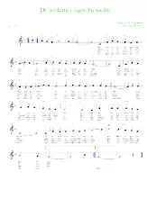 download the accordion score De herdertjes lagen bij nachte in PDF format