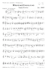 scarica la spartito per fisarmonica Brésilienne in formato PDF