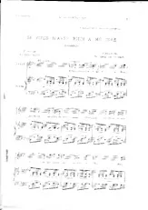 download the accordion score Si vous n'avez rien à me dire in PDF format