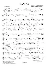 download the accordion score Nanina in PDF format