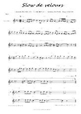 download the accordion score Slow de velours in PDF format