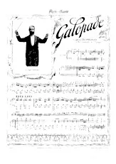 download the accordion score Galopade in PDF format