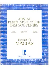 download the accordion score J'en ai plein mon coeur des souvenirs in PDF format