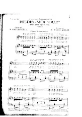 download the accordion score REDIS_MOI OUI in PDF format