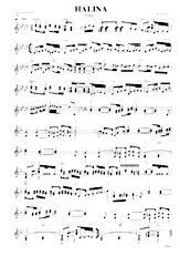 download the accordion score Halina in PDF format