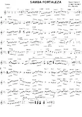 descargar la partitura para acordeón Samba fortaleza en formato PDF