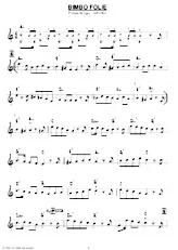 download the accordion score BIMBO FOLIE in PDF format