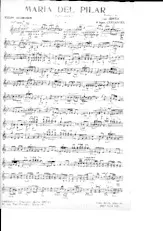 descargar la partitura para acordeón Maria del pilar en formato PDF