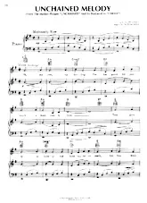 descargar la partitura para acordeón Unchained melody en formato PDF