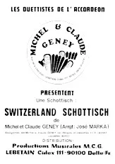 scarica la spartito per fisarmonica SWITZERLAND SCHOTTISCH in formato PDF