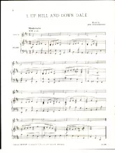 descargar la partitura para acordeón Up Hill and Down Dale en formato PDF