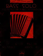 télécharger la partition d'accordéon Bass Solo Studies for the Piano Accordion au format PDF