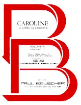 télécharger la partition d'accordéon CAROLINE (O CHÊRO DA CAROLINA) au format PDF