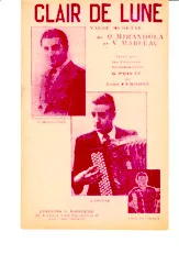 download the accordion score Clair de Lune in PDF format