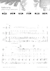 télécharger la partition d'accordéon Radio song au format PDF