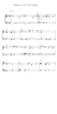 scarica la spartito per fisarmonica Danse avec les Loups in formato PDF