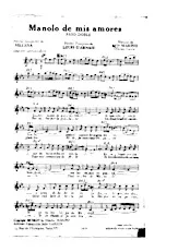 download the accordion score MANOLO DE MIS AMOR in PDF format
