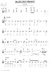 descargar la partitura para acordeón ALLEZ C'EST REPARTI (Fox Trot) en formato PDF