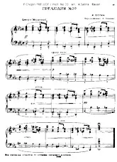 télécharger la partition d'accordéon Prelude in C minor No20 au format PDF