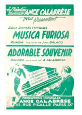 scarica la spartito per fisarmonica Adorable souvenir (orchestration) in formato PDF