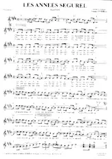 scarica la spartito per fisarmonica Les Années Ségurel in formato PDF