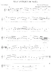 descargar la partitura para acordeón Ma cantique de Noël en formato PDF