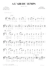 download the accordion score A L'AIR DU TEMPS in PDF format