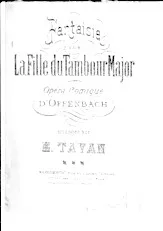 télécharger la partition d'accordéon La fille du tambour Major (Offenbach)) au format PDF