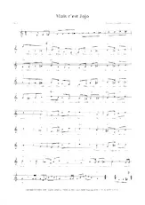 descargar la partitura para acordeón Mais c'est Jojo en formato PDF