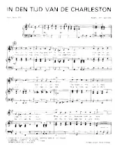 download the accordion score In de tijd van de charleston in PDF format