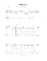 descargar la partitura para acordeón JAMBALAYA (On The Bayou) en formato PDF