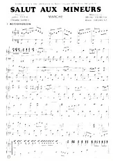 download the accordion score SALUT AUX MINEURS in PDF format