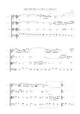 télécharger la partition d'accordéon AIR FROM THE SIUTE Viool 1+2 - Viola -Cello au format PDF
