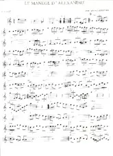 descargar la partitura para acordeón Le manège d'Alexandre en formato PDF
