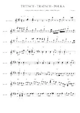 descargar la partitura para acordeón Tritsch - Tratsch - Polka en formato PDF