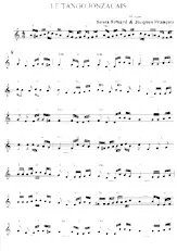 download the accordion score Le tango Jonzacais in PDF format