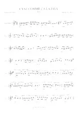 download the accordion score C'est comme ça la Java in PDF format