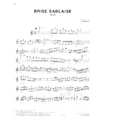 descargar la partitura para acordeón Brise Sablaise en formato PDF