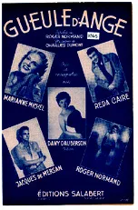 télécharger la partition d'accordéon Gueule d'ange au format PDF