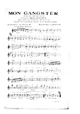 download the accordion score MON GANSTER in PDF format