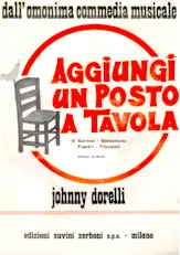 download the accordion score Aggiungi un Posto a Tavola in PDF format
