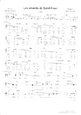 download the accordion score LES AMANTS DE SAINT FLOUR in PDF format