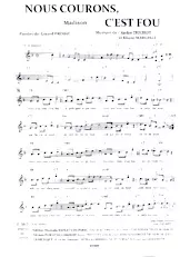 download the accordion score Nous courons, c'est fou in PDF format