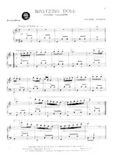 descargar la partitura para acordeón Waltzing Doll en formato PDF