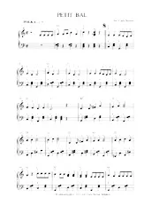 download the accordion score PETIT BAL in PDF format
